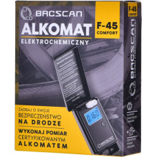 Bacscan Digitālo alkometru Bacscan F-45 Comfort Melns