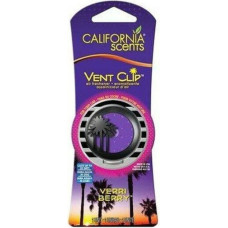 California Scents Automašīnas Gaisa Atsvaidzinātājs California Scents Vent Clip Verry Berry Zemenes