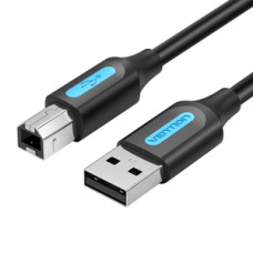 Vention USB 2.0 A to B cable Vention COQBJ 2A 5m Black PVC