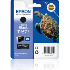 Epson Oriģinālais Tintes Kārtridžs Epson Cartucho T1571 negro foto Melns