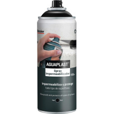 Aguaplast Ūdens izturīgs Aguaplast 70605-002 Spray Melns 400 ml