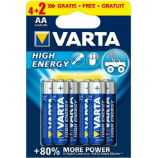Varta Alkaline baterijas Varta 4906121436 AA 1.55 V
