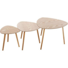 Atmosphera Set of 3 tables Atmosphera Mileo Natural