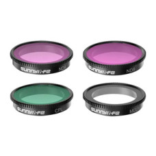 Sunnylife Set of 4 filters MCUV+CPL+ND4+ND8 Sunnylife for Insta360 GO 3/2