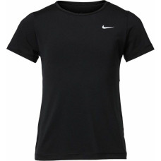 Nike Krekls ar Īsām Piedurknēm Bērniem Nike Pro Melns 92 % Poliesters 8 % Spandex