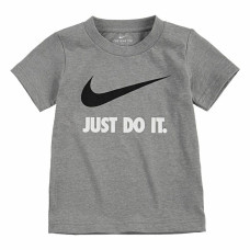 Nike Krekls ar Īsām Piedurknēm Bērniem Nike Swoosh Jdi Ss  Pelēks