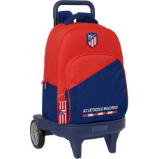 Atlético Madrid Skolas mugursoma ar riteņiem Atlético Madrid Zils Sarkans 33 X 45 X 22 cm