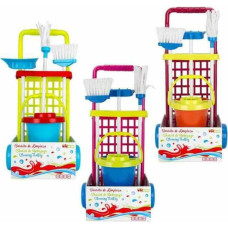 Bigbuy Fun Apkopes un Uzglabāšanas Komplekts Trolley 12-N