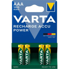 Varta Atkārtoti Uzlādējamas Baterijas Varta -5703B/4 1000 mAh AAA