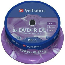Verbatim DVD-R Verbatim    25 gb. 8,5 GB 8x