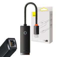 Baseus Network adapter Baseus Lite Series USB-C to RJ45 (black)