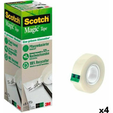 Scotch Līmlentu Komplekts Scotch Magic Caurspīdīgs 9 Daudzums 19 mm x 33 m (4 gb.)