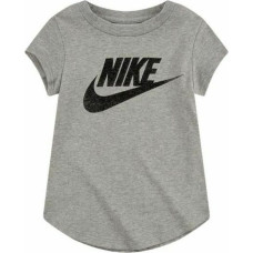 Nike Krekls ar Īsām Piedurknēm Bērniem Nike Futura SS Pelēks