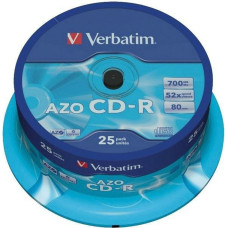 Verbatim CD-R Verbatim AZO Crystal 25 gb. 700 MB 52x