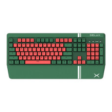 Delux Gaming Keyboard Delux KM17DB (green&red)