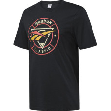 Reebok Vīriešu Krekls ar Īsām Piedurknēm Reebok  Classic Trail Melns