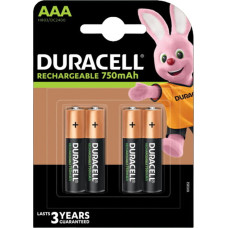 Duracell Atkārtoti Uzlādējamas Baterijas DURACELL LR03 750 mAh