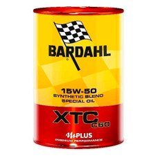 Bardahl Automašīnu motoreļļa Bardahl XTC C60 SAE 15W 50 (1L)
