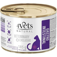 4Vets Kaķu barība 4VETS Natural Gastro Intestinal Turcija 185 g