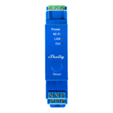 Shelly DIN Rail Smart Switch Shelly Pro 1 with dry contacts, 1 channe;