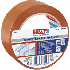 Tesa Izolācijas lente TESA Revoco Premium 4843 Oranžs Gumijas PVC (33 m x 50 mm)