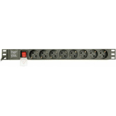 Gembird Strāvas virtene - 8 ligzdas ar Slēdzi GEMBIRD EG-PDU-014 3 m 3680 W 3600 W CE