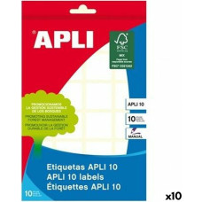 Apli Etiķetes Apli Balts 10 Loksnes 22 x 32 mm (10 gb.)