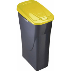 Mondex Atkārtoti Pārstrādājamo Atkritumu Tvertne Mondex Ecobin Dzeltens Ar vāku 25 L