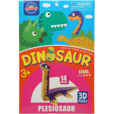 Bigbuy Fun 3D Puzle Plesiosaur Dinozauri