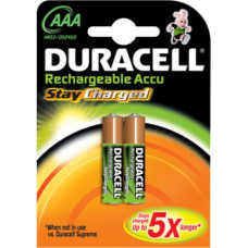 Duracell Atkārtoti Uzlādējamas Baterijas DURACELL HR03 1.2 V AAA (2 gb.)