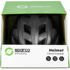 Sparco Шлем для электроскутера Sparco SPCSE300BK Серый Чёрный