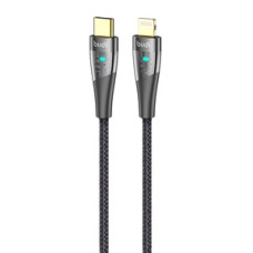 Budi USB-C to lightning cable Budi 20W 1.5m (black)