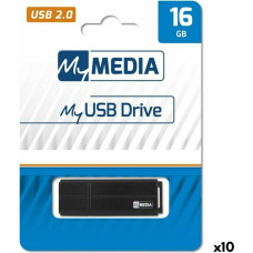 Mymedia USB Zibatmiņa MyMedia Melns 16 GB