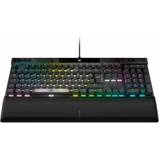 Corsair Blueutooth klaviatūra Corsair K70 MAX RGB Melns Pelēks Francūzis AZERTY