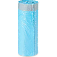 Bigbuy Home Atkritumu Maisi Automātiskā aizvēršanās Tīras Drēbes Zils Polietilēns 30 L