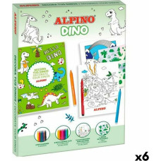 Alpino Rokdarbu komplekts Alpino Dino (6 gb.)