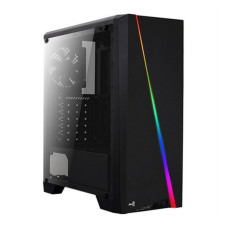 Aerocool ATX Pus-torņveida Kārba Aerocool ACCM-PV10012.11 LED RGB Melns