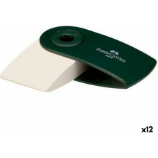 Faber-Castell Dzēšgumija Faber-Castell Sleeve Mini Apvalks Zaļš (12 gb.)