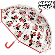 Minnie Mouse Lietussargs ar burbuļiem Minnie Mouse Caurspīdīgs (ø 45 cm)