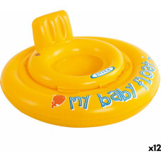 Intex Baby float Intex Yellow 70 x 25 x 70 cm (12 Units)