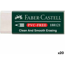 Faber-Castell Eraser Faber-Castell White (20 Units)