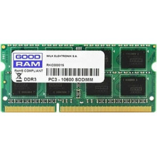 Goodram RAM Atmiņa GoodRam 8GB DDR3 PC3-12800 SO-DIMM 8 GB DDR3 CL11 8 GB DDR3 SDRAM