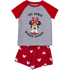 Minnie Mouse Vasaras pidžamu zēniem Minnie Mouse Sarkans Pelēks