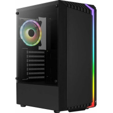 Aerocool ATX Pus-torņveida Kārba Aerocool BIONICV2BK Melns