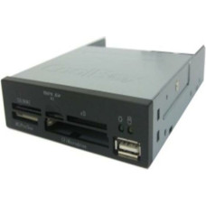 Coolbox Iekšējais karšu lasītājs CoolBox CRCOOCR4002L USB 2.0 Melns Pelēks