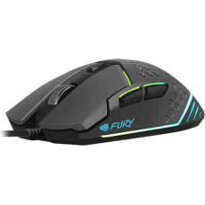 Fury Spēļu Pele Fury NFU-1654 RGB 6400 DPI Melns