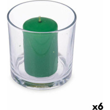Acorde Aromātiska svece 10 x 10 x 10 cm (6 gb.) Stikls Bambuss