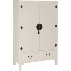 Bigbuy Home Cupboard ORIENTE White 100 x 45 x 160 cm