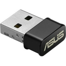 Asus Piekļuves punkts Asus AC53 USB-AC53 NANO Nano WLAN 867 Mbit/s IEEE 802. Melns