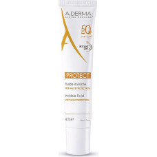 A-Derma Sauļošanās krēms sejai A-Derma Protect Fluide Invisible Spf 50 40 ml